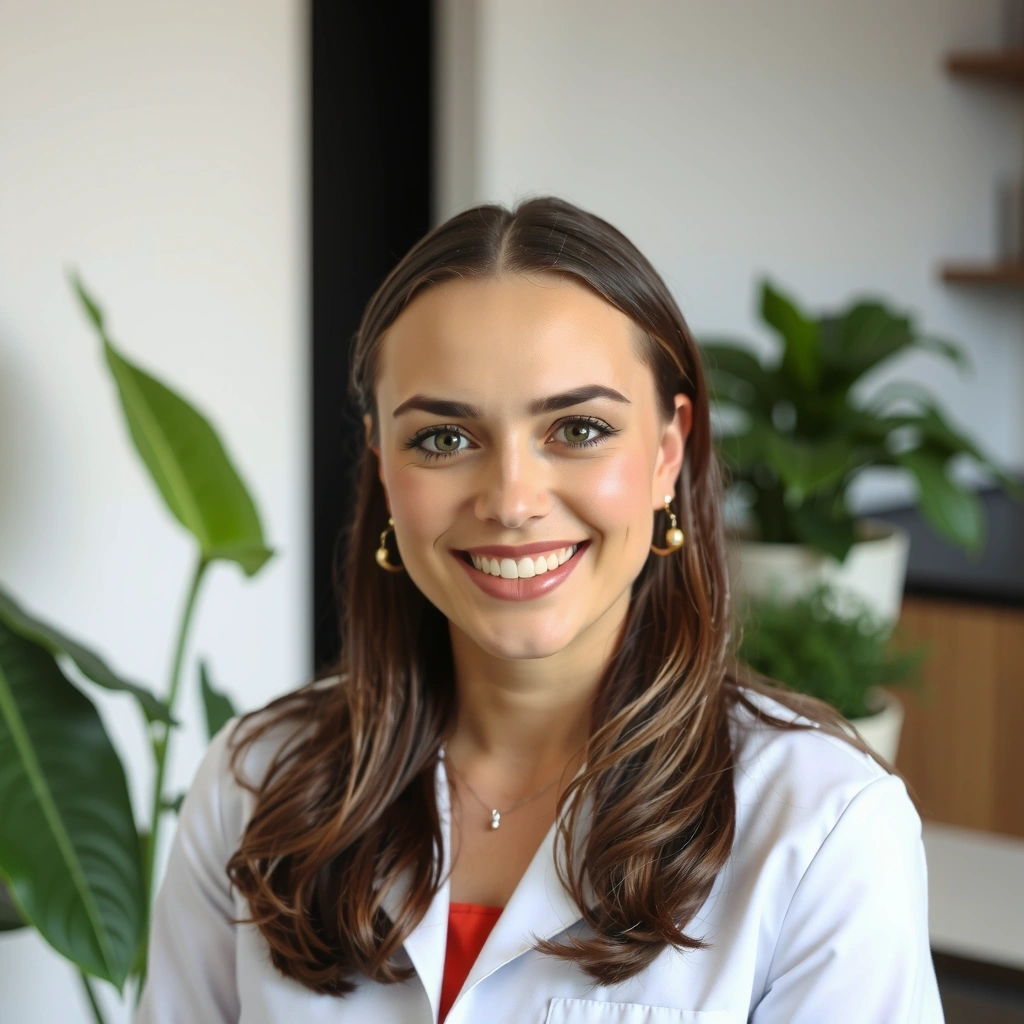 Professional portrait of a certified nutritionist