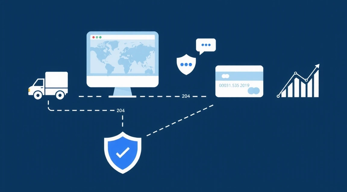 Ilustrație pentru securitatea datelor și partajarea responsabilă
